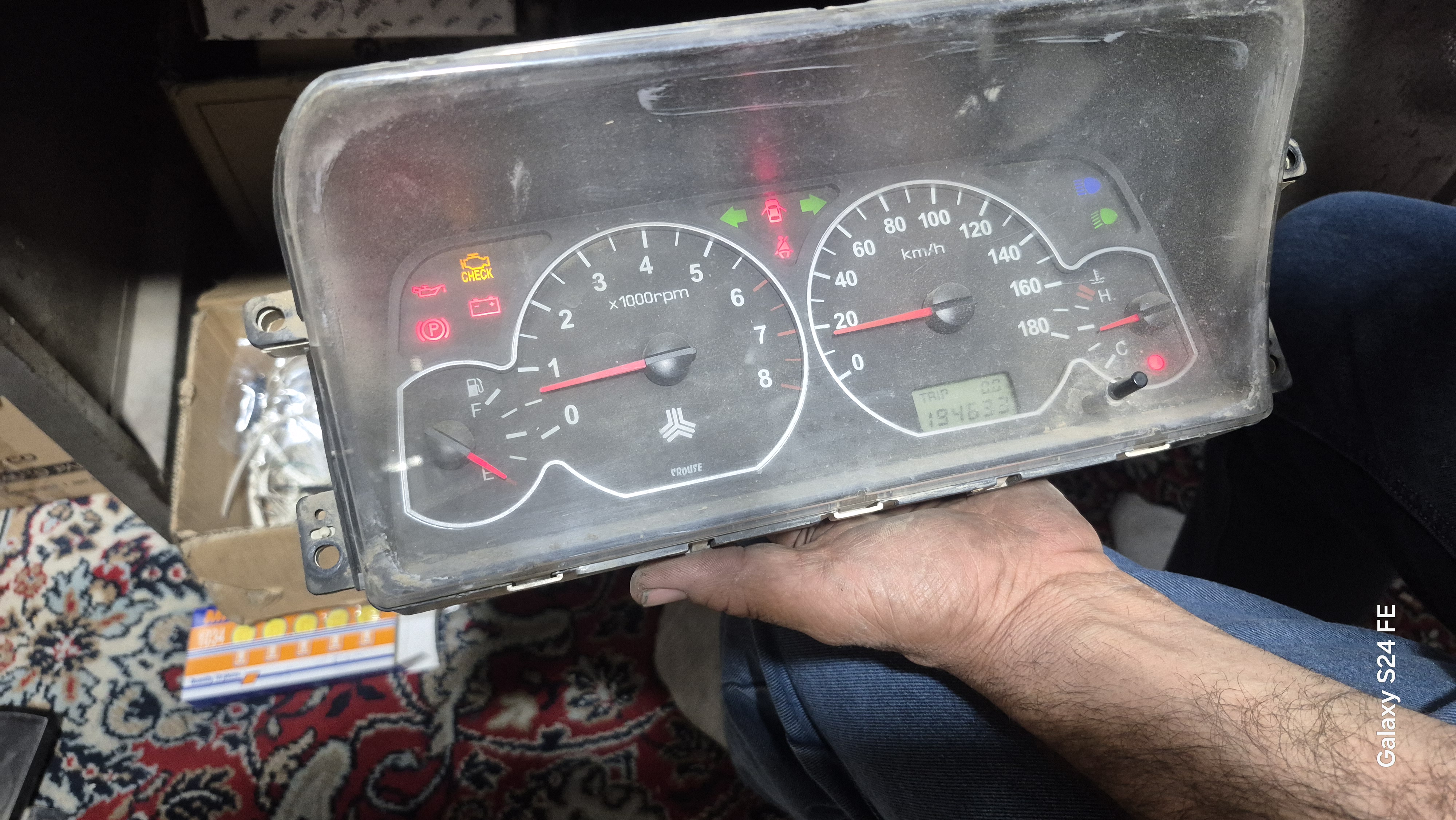 کیلومتر پراید دوگانه انژکتور ۲ فیش استوک